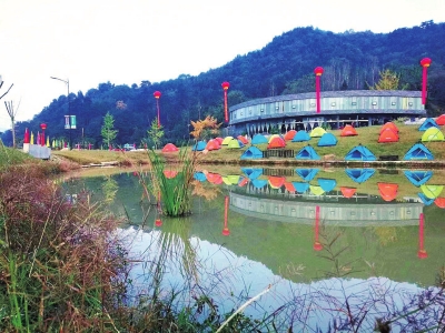 【文旅中原列表】信陽旅遊又添好去處 大別山露營公園正式揭牌