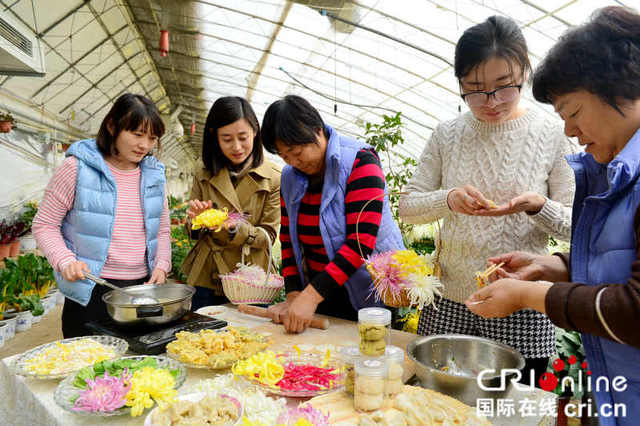 第九屆平谷西柏店菊花美食節開幕