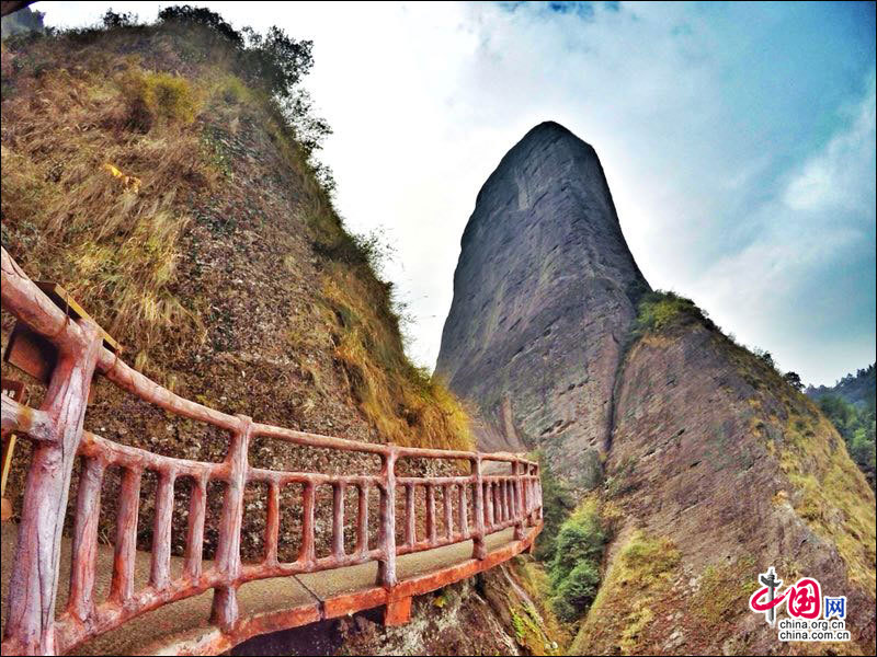 湖南崀山：蜿蜒的無盡天梯像是通往秘境