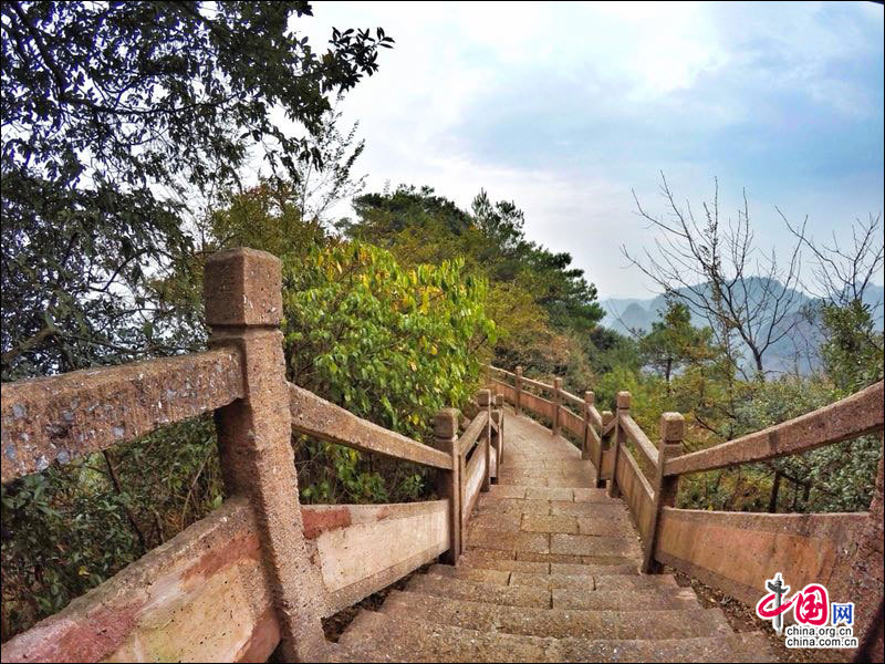 湖南崀山：蜿蜒的無盡天梯像是通往秘境