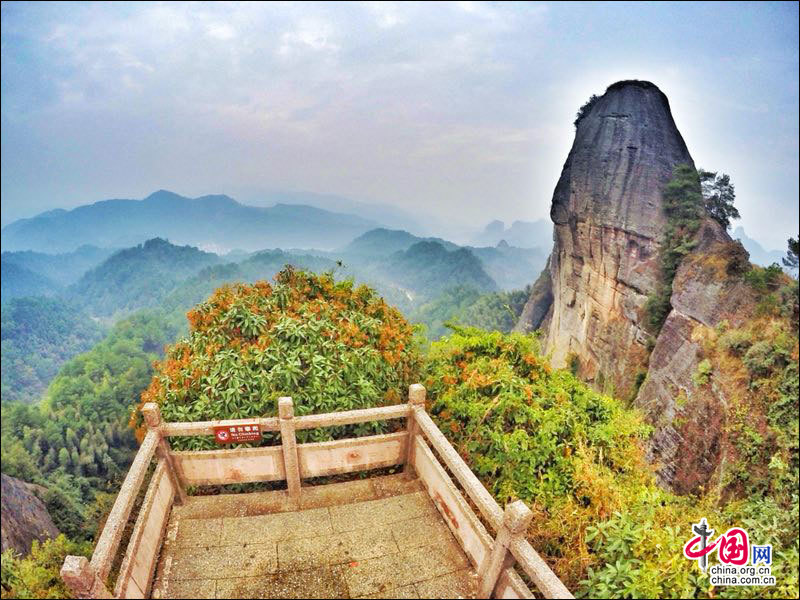 湖南崀山：蜿蜒的無盡天梯像是通往秘境