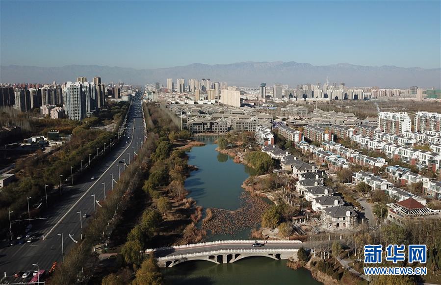 寧夏銀川：飛閱“塞上湖城”