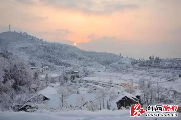 美輪美奐的冰雪季降臨 湖南多地霧凇盛景齊上線