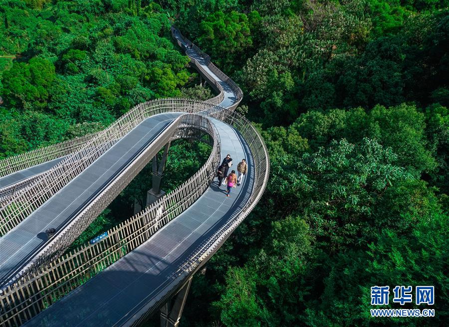 福州：空中綠道 城市幽境