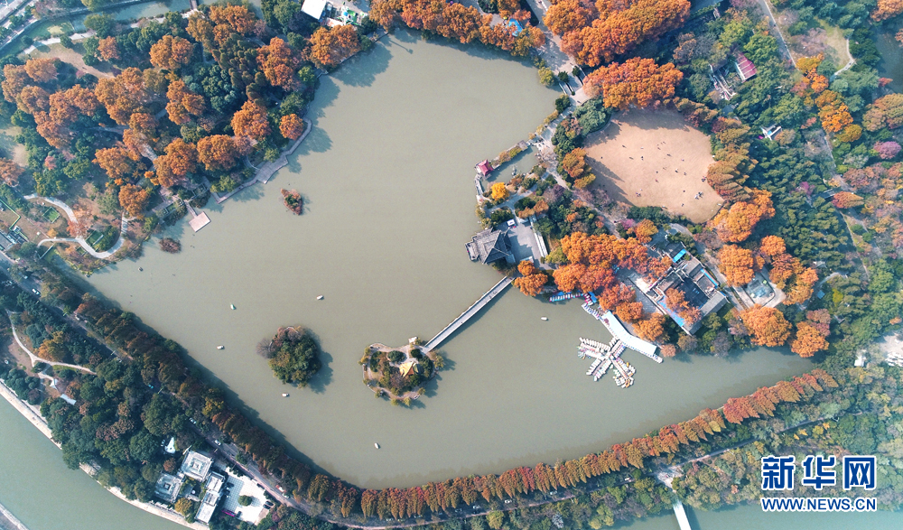 合肥古逍遙津：五彩斑斕新園林