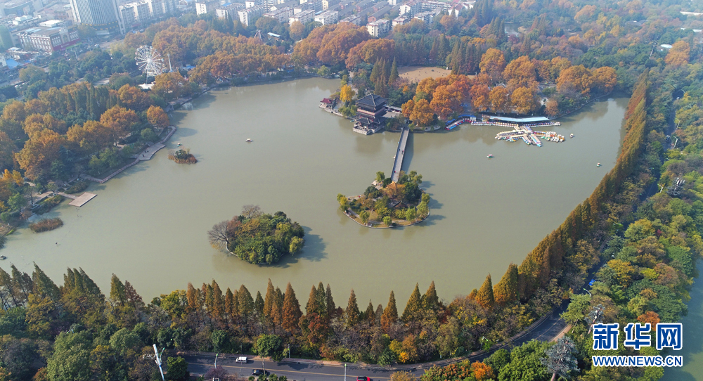 合肥古逍遙津：五彩斑斕新園林