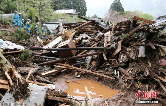 日本地震已致45人遇難 倖存者艱難應對物資短缺