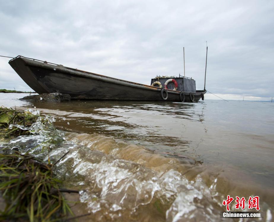 持續強降雨致鄱陽湖水位暴漲