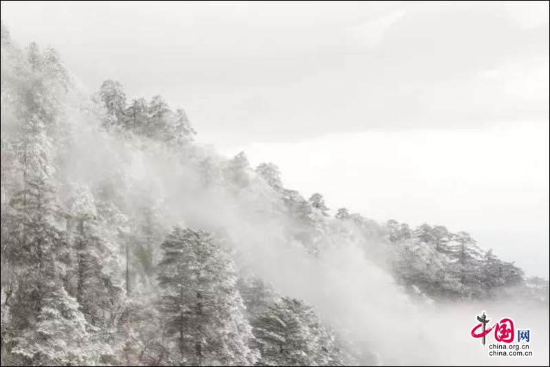 世俗的心 在晶瑩剔透的峨眉山甦醒