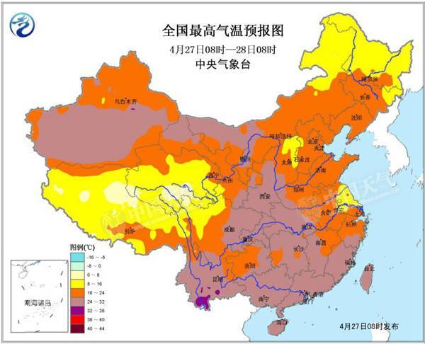 南方降雨暫歇三天 明起中東部氣溫衝高將破30℃