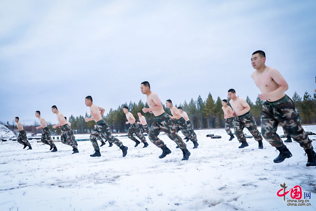 【十九大精神進軍營】北緯53度的堅守：漠河中隊武警戰士的“強軍夢”