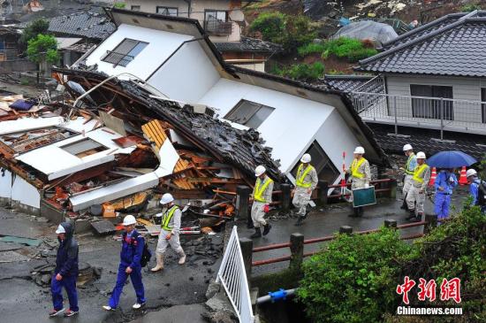 日本熊本地震被指定為“特定非常災害”