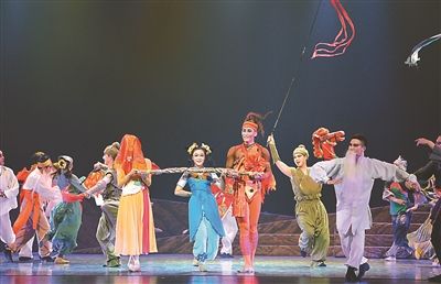 南藝學生民族昆舞劇《嫦娥奔月》在南京上演