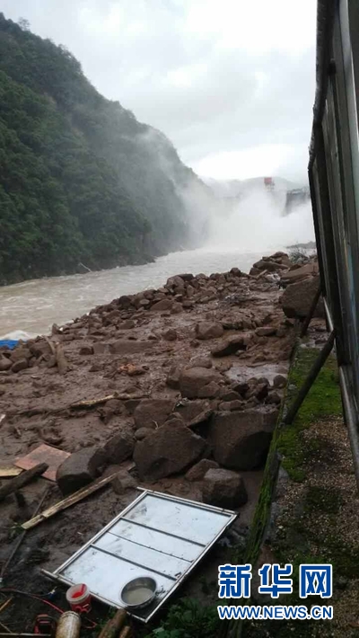 泰寧發生泥石流災害 所有景區暫時關閉運營