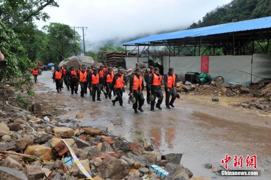 福建泰寧縣泥石流災害：發現8名遇難人員遺體