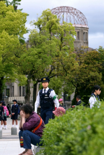 出動4300人 廣島以最高警備級別迎奧巴馬訪問