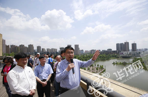 網媒總編走進璧山秀湖國家濕地公園“洗肺” ：景致如畫美哭了