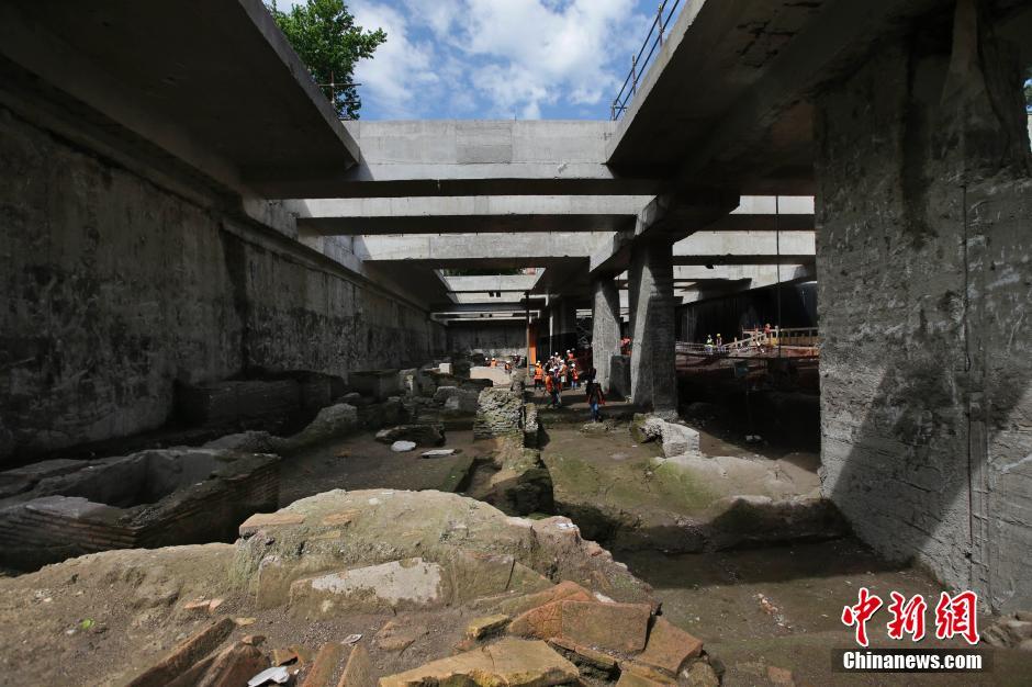 意大利地鐵施工發現古羅馬營房 距今約2000年