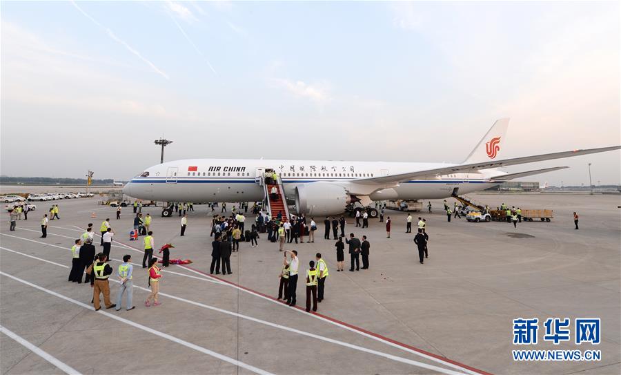 國航迎來首架波音787-9夢幻客機