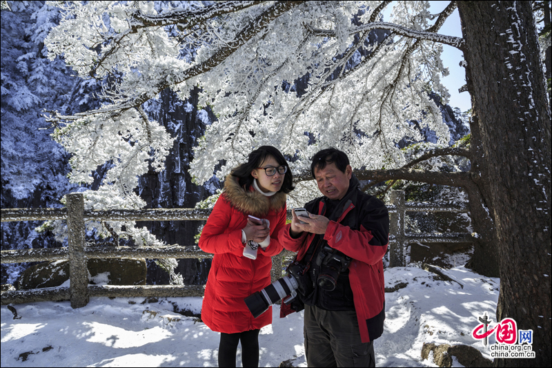 雪霽黃山：彌天雲母帳 匝地水晶櫳