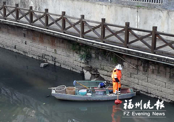 【焦點圖】【滾動新聞】【地市福州】福州環保等部門展開整治行動 43條黑臭內河查清重點污染源