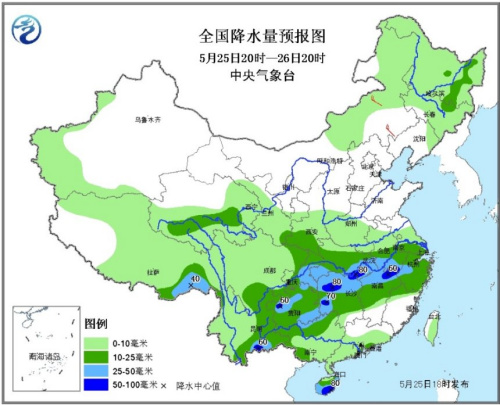 南方多地將再迎強降雨 未來一週長江防汛壓力大