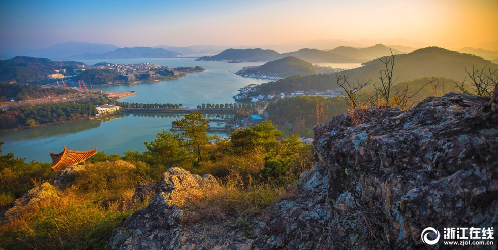 寧波：東錢湖美景 群山環抱風光旖旎