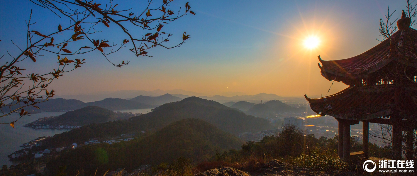 寧波：東錢湖美景 群山環抱風光旖旎