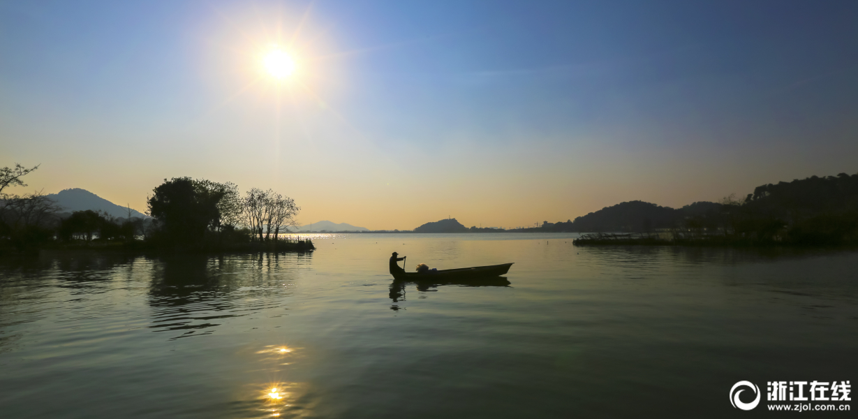 寧波：東錢湖美景 群山環抱風光旖旎