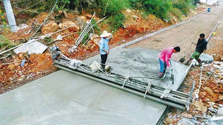 【交通】【即時快訊】白沙為41個自然村修建硬化路