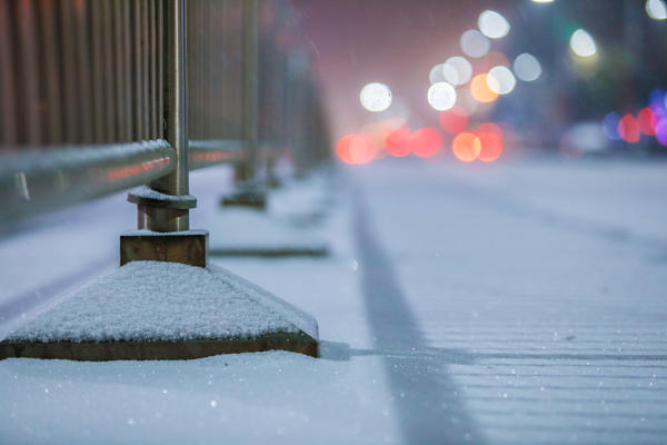 【輪播圖】千呼萬喚始出來 鄭州降下2018年首場大雪