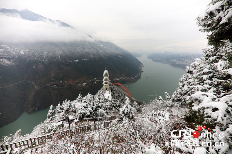 已過審【渝情渝景】重慶巫山降大雪 景區換新顏【區縣聯動】【巫山】重慶巫山降大雪 景區換新顏