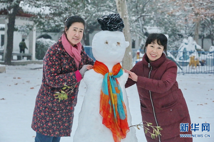 洛陽：一場雪，歡樂一座城