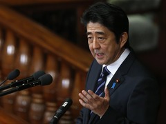 安倍表示日本將就“一帶一路”個案合作進行應對