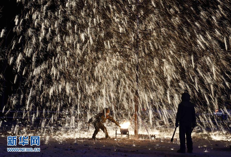 中國·烏梁素海第二屆國際冰雪旅遊節開幕