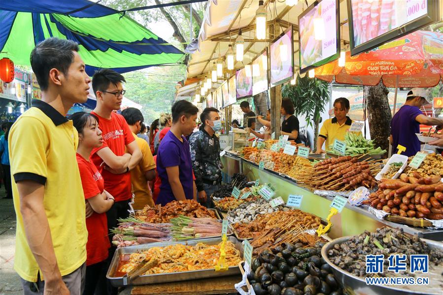 越南胡志明市舉辦國際美食節