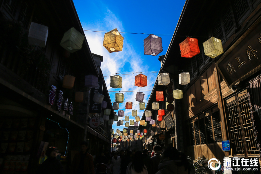 寧波：南塘老街冬景美