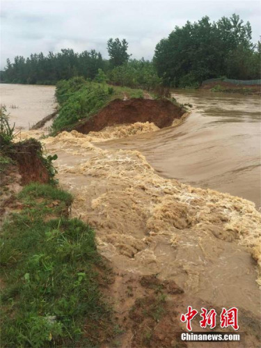 長江中下游強降雨持續 多地山洪災害可能性大