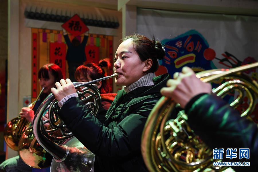 江蘇徐州：文化立村 馬莊樂團“吹”出農民“精氣神”