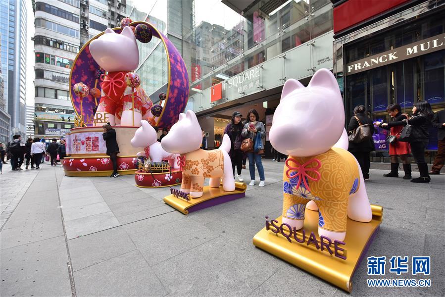 香港商場年味漸濃