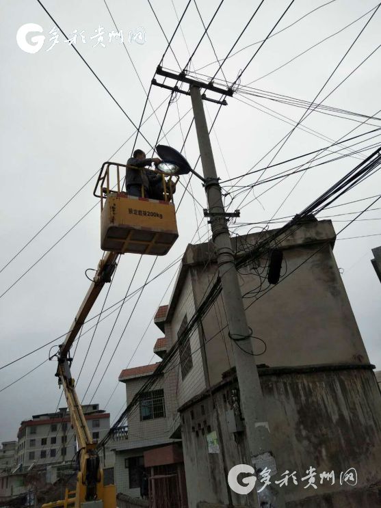 （社會）貴州貴定：路燈亮了 民心暖了