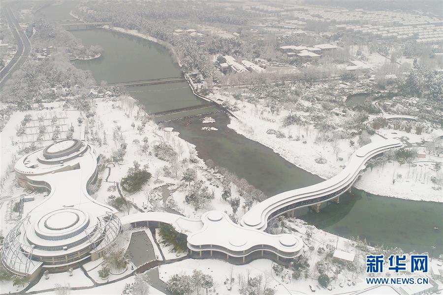 浙江安吉：美麗鄉村 雪景如畫