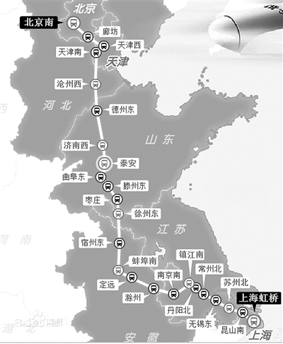 京滬高鐵去年賺65億 係國內唯一盈利高鐵線路