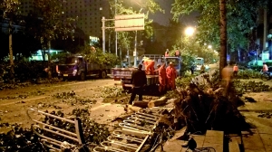 北京迎新一輪大到暴雨 市防汛辦建議錯峰上下班