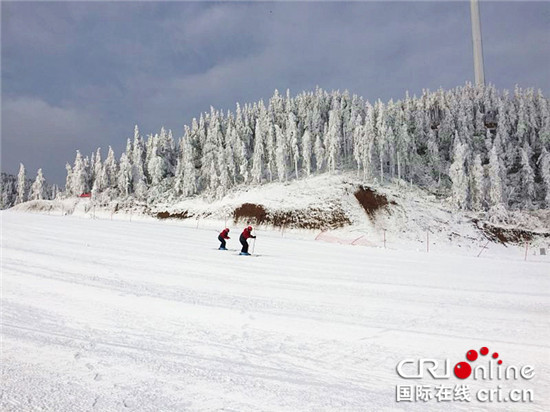 急稿 已過審【CRI專稿 圖文】重慶有了“國際范”滑雪場【內容頁標題】專業器材大型設施加持 重慶有了“國際范”滑雪場