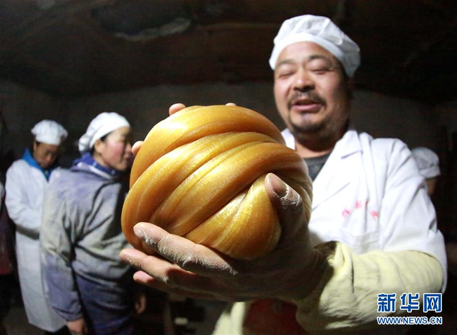 江西峽江：絲糖飄香年味濃