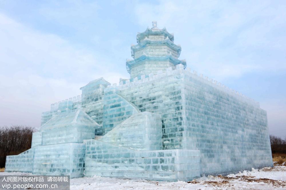 2018中國瀋陽國際冰雪節 展出冰雕作品達500余座