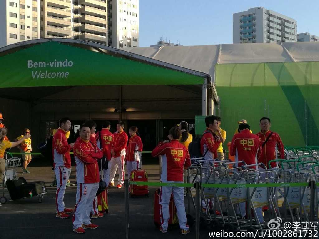 國乒入住奧運村 看到這一幕頓時失望