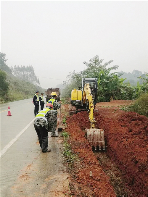 【八桂大地-南寧】桂西公路管理局全方位多措施為平安春運保駕護航