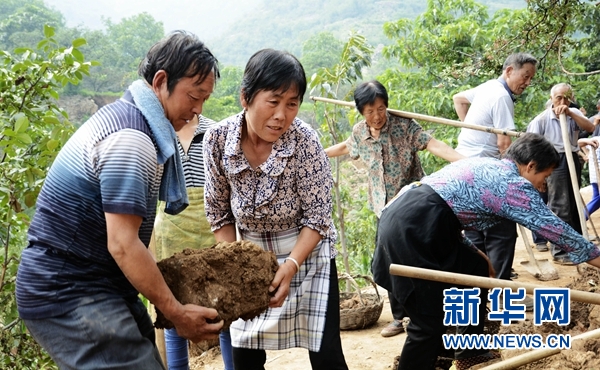 河北全力以赴開展災後重建和生産自救